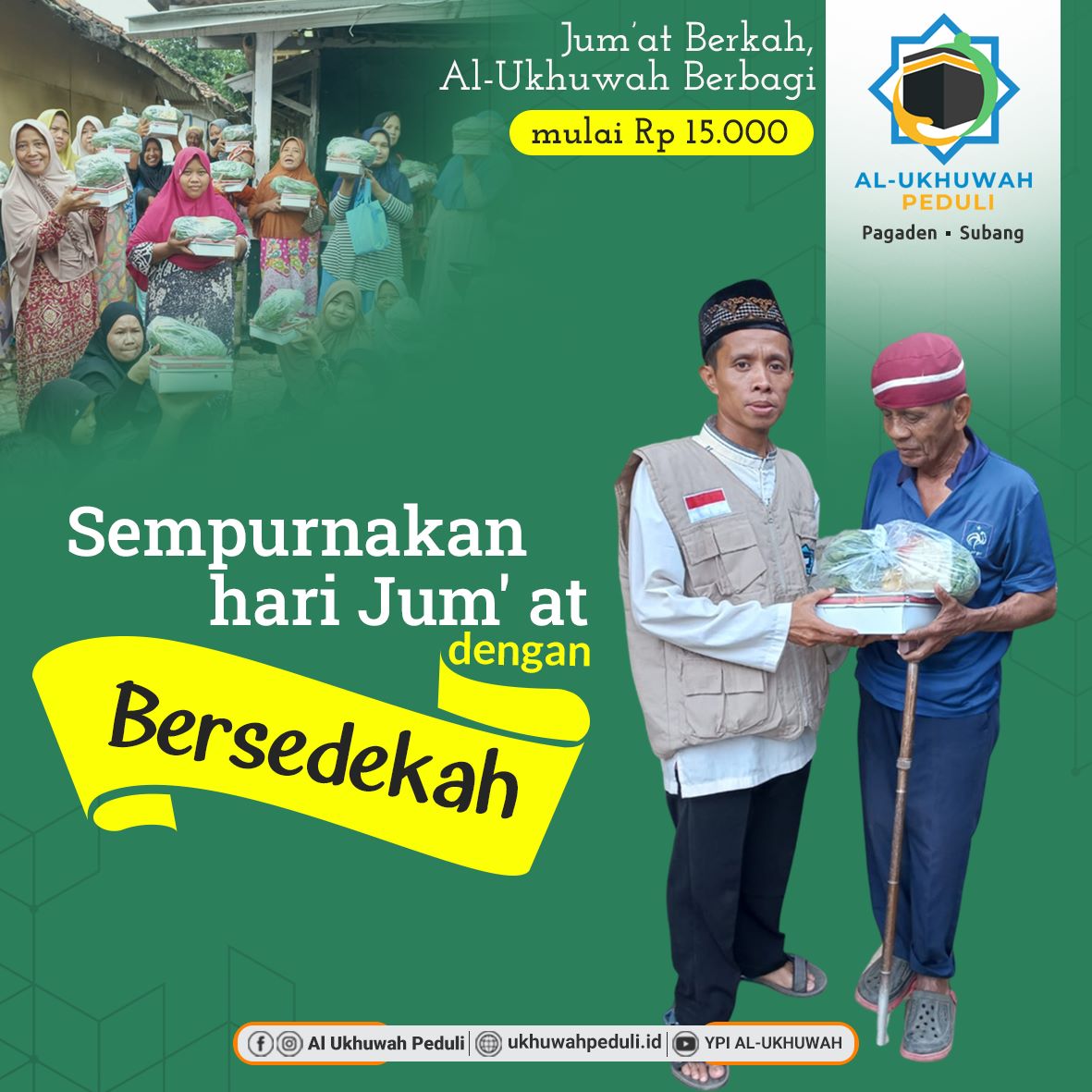 Jumat Berkah - Sedekah Mulai Rp.15.000